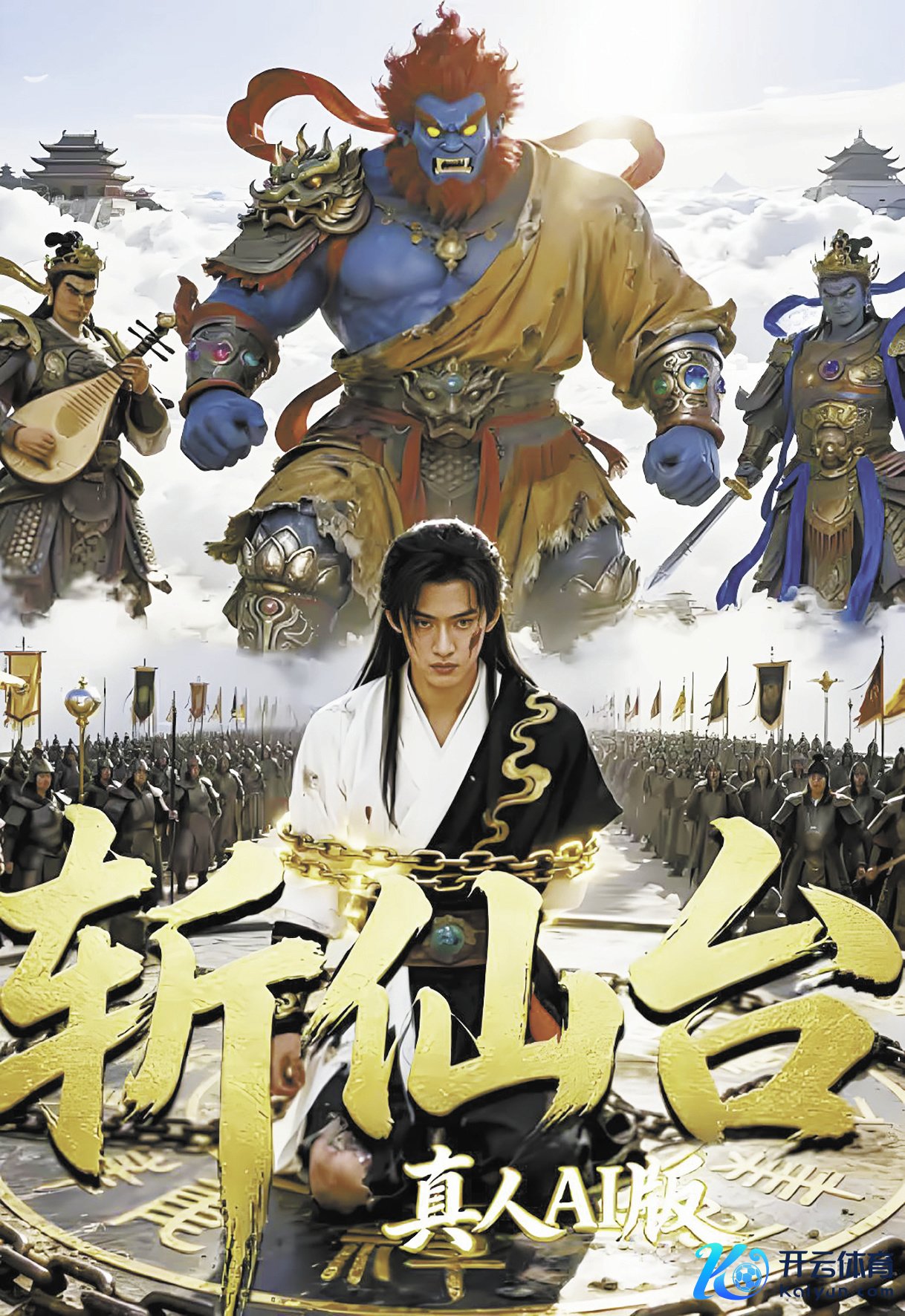 《斩仙台真东说念主AI版》海报